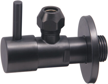 Xellanz Minimal Hoekstopkraan - 1/2x3/8 - of Knel - 10mm - Gunmetal PVD