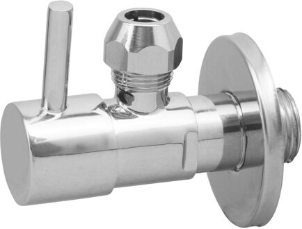 Xellanz Minimal Hoekstopkraan - 3/8x3/8 - of Knel - 10mm - Chroom
