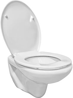 Xellanz Neptunus Wandcloset met Neptunus Toiletzitting - Glans Wit