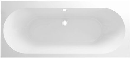 Xellanz Portus RD Inbouw Duo Ligbad - 180x80x49cm - Acryl - Mat Wit