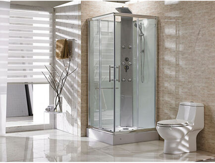 Xellanz Rainbow Complete Douchecabine - 90x90x218cm - Aluminium - 5mm Glas