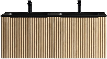 Xellanz Ribella Onderkast Met 2 Laden 2 Uitsparingen - 120x45.2cm - Naturel Eik