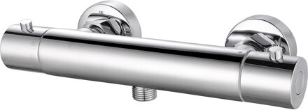 Xellanz Rio Thermostatische Douchemengkraan - 15cm - Chroom