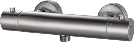 Xellanz Rio Thermostatische Douchemengkraan - 15cm - Geborsteld Staal