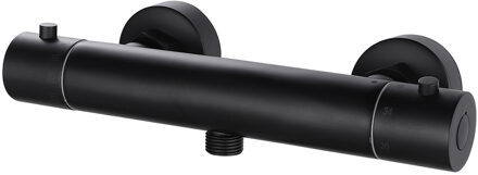 Xellanz Rio Thermostatische Douchemengkraan - 15cm - Mat Zwart