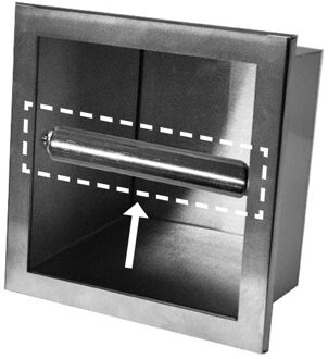 Xellanz Rocko Toiletrolhouder met Veer