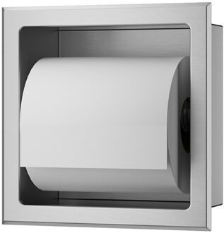 Xellanz Rocko Toiletrolhouder zonder Klep - Inbouw - RVS