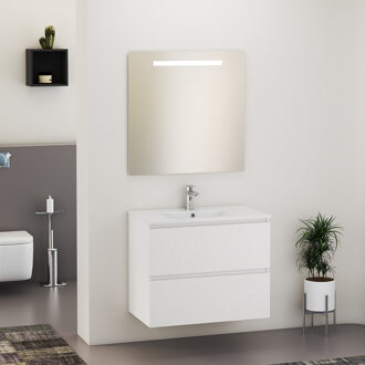 Xellanz Sephia Compleet Badmeubel - 80cm - Mat Wit