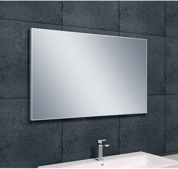 Xellanz Serra Spiegel - Rechthoek met Lijst - 100x60x2.1cm - Aluminium