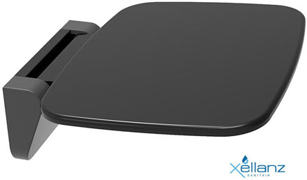 Xellanz Serva Doucheklapzitje - Zwart