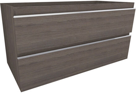 Xellanz Tigris Onderkast Met 2 Laden - 100x46cm - Houtnerf Grijs