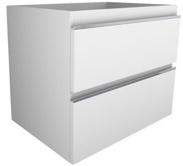 Xellanz Tigris Onderkast Met 2 Laden - 60x46cm - Glans Wit