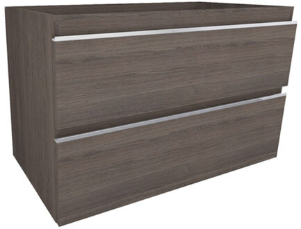 Xellanz Tigris Onderkast Met 2 Laden - 80x46cm - Houtnerf Grijs