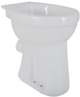 Xellanz Toiletpot Staand PK - 46x46cm Glans Wit