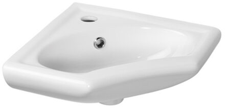 Xellanz Trevi - Hoekfontein - 35x35x15cm - Keramiek - Glans Wit