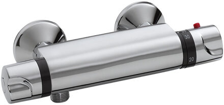 Xellanz Universele Thermostatische Douchemengkraan - 12cm - Chroom