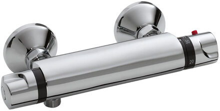 Xellanz Universele Thermostatische Douchemengkraan - 15cm - Chroom