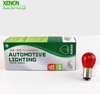 XENCN PR21/5 W 12V 21/5W S25 BAW15d Richtingaanwijzers Extra Remlichten Vervangen waarschuwingslichten Bagageruimte verlichting