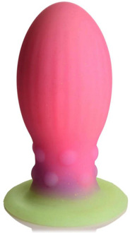 Xeno Egg - Glow in the Dark - Silicone Ei - Roze - Xeno Egg - Glow in the Dark - Silicone Ei - Roze