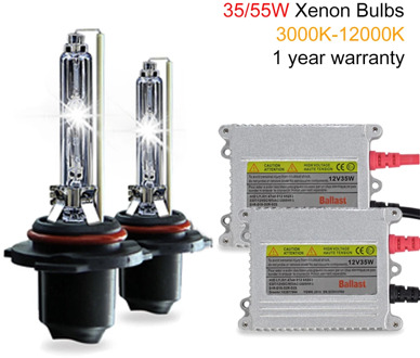 Xenon H7 35W Slim Ballast Kit 55W HID Xenon H4 Headlight Bulb Xenon H11 Bi Xenon H7 Ignition Block H4 Bixenon Slim Ballast Kit
