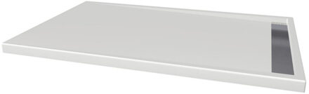 XENZ Douchebak rechthoek zelfdragend Easy Tray 140x90x5cm Wit Glans Hoogglans Wit