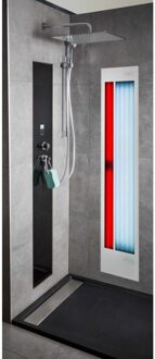 XENZ Feel Good Shower UV en Infrarood Aluminium Wit