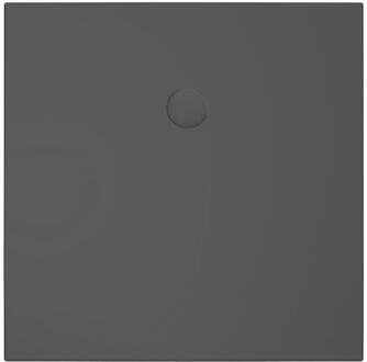 XENZ Flat douchevloer 100x100x4cm zwart mat