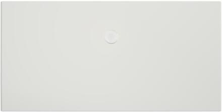 XENZ Flat Plus rechthoekige douchevloer acryl 180x90cm wit mat