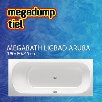 XENZ Ligbad Aruba 190X80X45 cm MegaBath