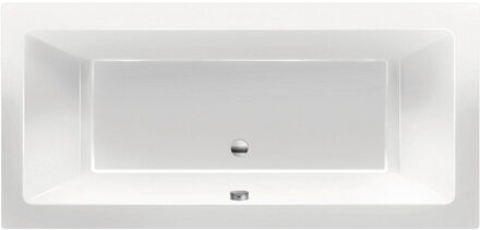 XENZ Ligbad Beterbad Xenz Society 180x80x50 cm Inbouw Acryl Wit