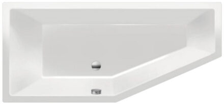 XENZ Ligbad Beterbad Xenz Society Compact Links 170x75x44 cm Gebroken Wit