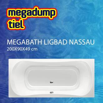 XENZ Ligbad Nassau 200X90X49 cm MegaBath