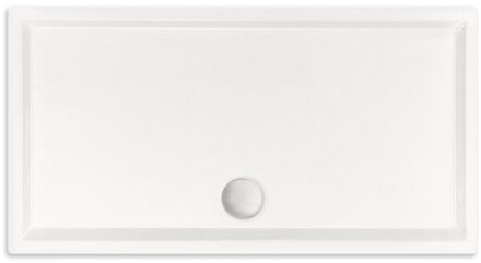 XENZ Mariana douchebak - 110x90x7 - Acryl - wit 6935-01