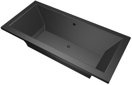 XENZ Society ligbad 190x90x50cm ebony mat zwart