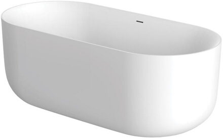 XENZ Vrijstaand Bad Mauro 180x84x64 cm Solid Surface Wit