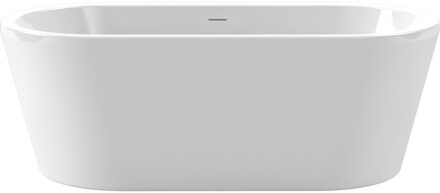 XENZ Vrijstaand Ligbad Xenz Noa 170 x 80 Cm Wit Afvoer Wit