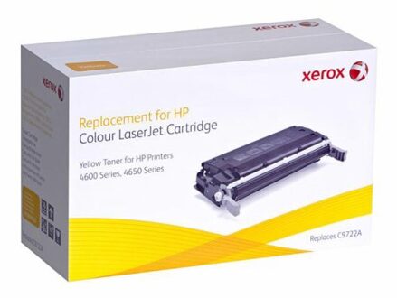 Xerox Gele toner cartridge. Gelijk aan HP C9722A