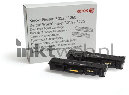 Xerox Origineel Xerox 106R02782 2-pack zwart