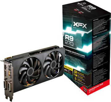 XFX R9 270 Dual Dissipation (R9-270A-CDFC) Grafische kaart