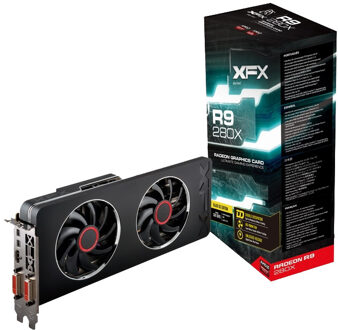 XFX R9 280 Black Double Dissipation (R9-280A-TDBD) Grafische kaart