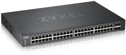 XGS1930-52 Managed L3 Gigabit Ethernet (10/100/1000) Zwart