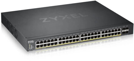 XGS1930-52HP Managed L3 Gigabit Ethernet (10/100/1000) Power over Ethernet (PoE) Zwart