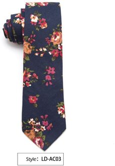 Xgvokh Mannen Tie 100% Katoen Bloemen Hals Stropdas Mode Mager Banden Voor Mens Corbatas Para Hombre Bruiloft Bedrijfsstropdas LD-AC03