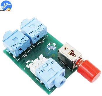 XH-M371 Audio Switching Module 3.5mm Jack 2 into 1 Out Audio Switching Socket PCB Board