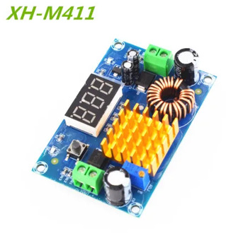 XH-M411 DC 3V-35V to DC 5V-45V Boost Converter Module Voltage Regulator Adjustable Step Up Voltmeter Digital Display Module