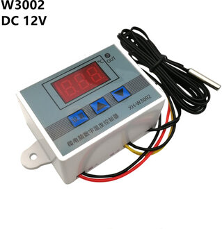 XH-W3001/W3002 Digitale Led Controle Temperatuur Microcomputer Thermostaat Thermometer Thermoregulator 12V 24V 220V W3002 DC 12V