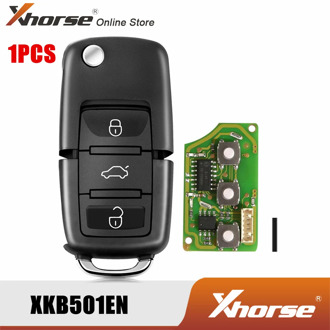 XHORSE XKB501EN Wired Universal Remote Key B5 Type 3 Buttons for VVDI Key Tool English Version