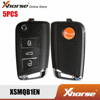 Xhorse XSMQB1EN Smart Remote Key For VW MQB Filp 3 Buttons Proximity English 5pcs/lot