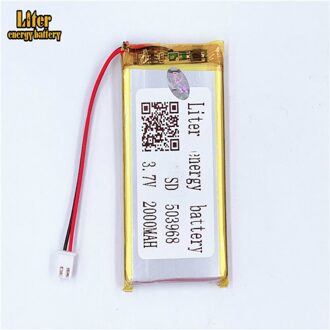 XHR-2P 2.54 2000mAh 3.7V in de speciale aanbieding core lithium polymeer batterij 503968 504070