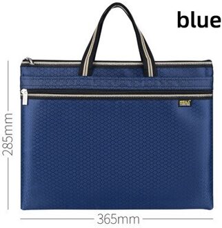 Xiaobaomao Canvas A4 File Organizer Rits Document Tas Bestand Zak Map Voor School Kantoorbenodigdheden 1